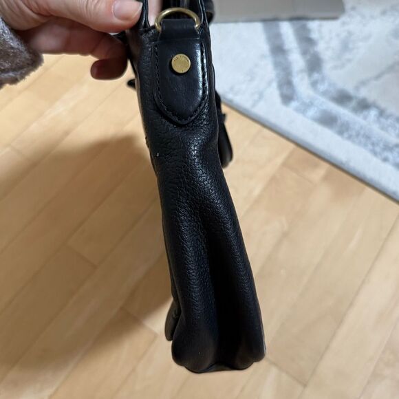 Rag & Bone Black Medium Pilot Pebbled Lambskin Leather Bag - Picture 7 of 16